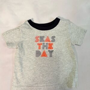 Janie and Jack Seas The Day Tee 3-6 Months